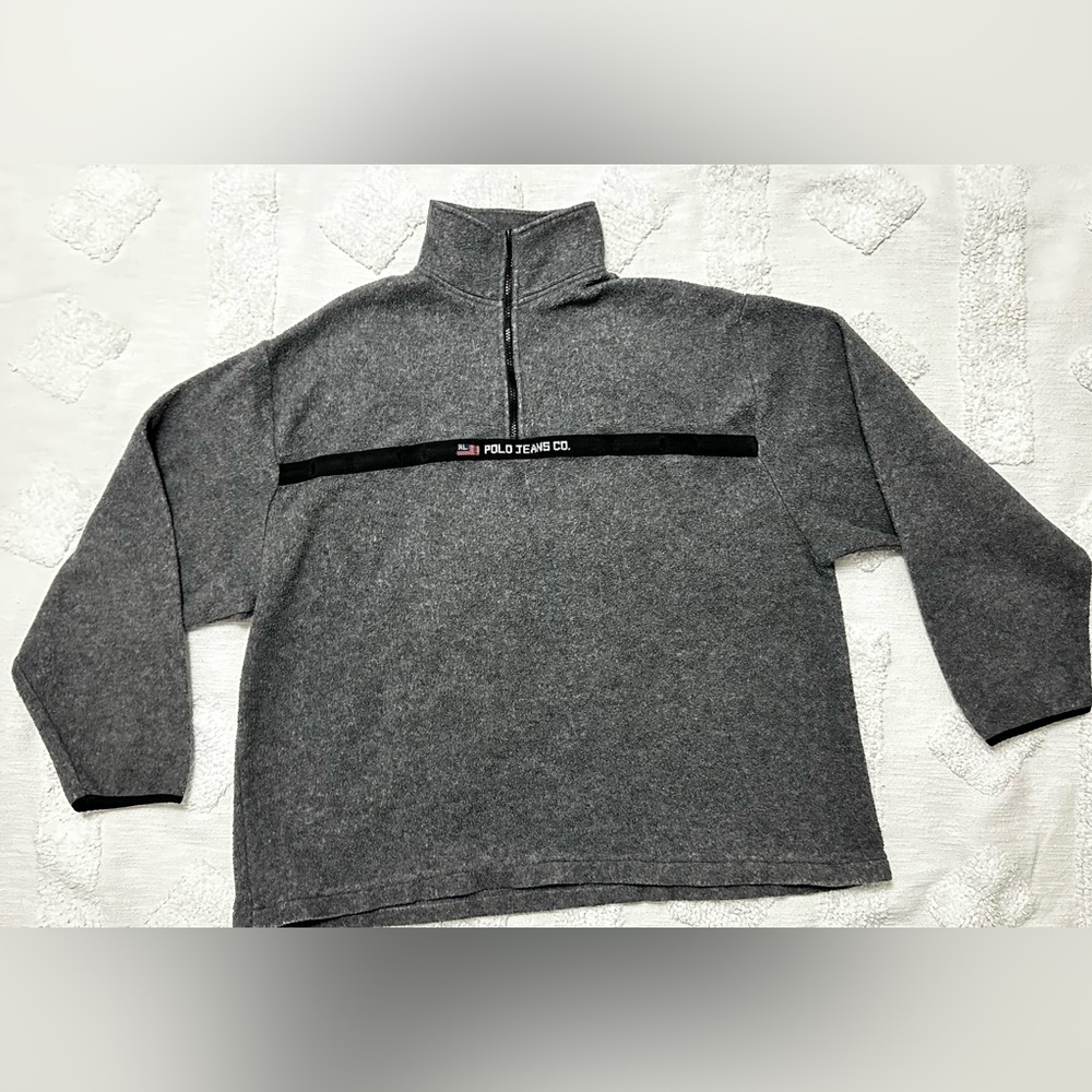 Vintage Polo Jeans Co. Ralph Lauren half-zip fleece pullover